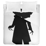 santa nosferatu Duvet Cover Double Side (Queen Size)