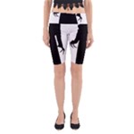 santa nosferatu Yoga Cropped Leggings