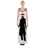 santa nosferatu Maxi Thigh Split Dress