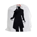 santa nosferatu Drawstring Pouch (XXL)