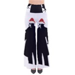 santa nosferatu Women s Chic Palazzo Pants 