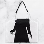 santa nosferatu Medium Zipper Tote Bag