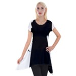 santa nosferatu Short Sleeve Side Drop Tunic