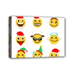 Xmas Emoji Happy Faces Mini Canvas 7  x 5  (Stretched)