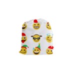 Xmas Emoji Happy Faces Drawstring Pouch (Small)