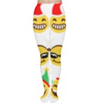 Xmas Emoji Happy Faces Tights