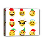 Xmas Emoji Happy Faces Deluxe Canvas 16  x 12  (Stretched) 