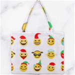 Xmas Emoji Happy Faces Mini Tote Bag