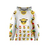 Xmas Emoji Happy Faces Kids  Pullover Hoodie