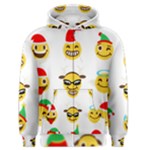 Xmas Emoji Happy Faces Men s Zipper Hoodie