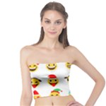 Xmas Emoji Happy Faces Tube Top