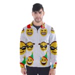 Xmas Emoji Happy Faces Wind Breaker (Men)