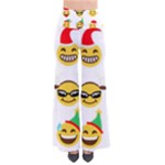 Xmas Emoji Happy Faces Women s Chic Palazzo Pants 