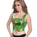 xmas sloth  Crop Top