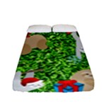 xmas sloth  Fitted Sheet (Full/ Double Size)