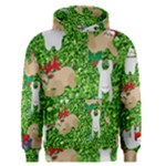 xmas sloth  Men s Pullover Hoodie