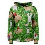 xmas sloth  Women s Pullover Hoodie