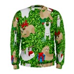 xmas sloth  Men s Sweatshirt