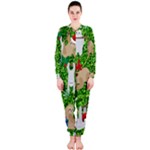 xmas sloth  OnePiece Jumpsuit (Ladies)