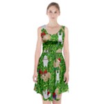 xmas sloth  Racerback Midi Dress