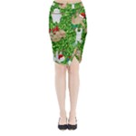 xmas sloth  Midi Wrap Pencil Skirt