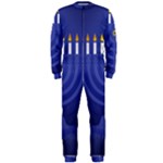 blue happy hannukah OnePiece Jumpsuit (Men)