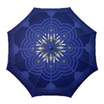 blue happy hannukah Golf Umbrella