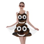 Funny Poop Emoji Skater Dress