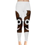 Funny Poop Emoji Leggings 