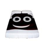 Funny Poop Emoji Fitted Sheet (Full/ Double Size)