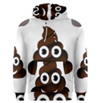 Funny Poop Emoji Men s Pullover Hoodie