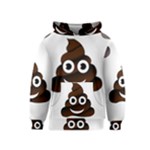 Funny Poop Emoji Kids  Pullover Hoodie