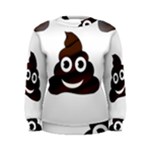 Funny Poop Emoji Women s Sweatshirt