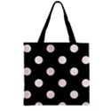 Zipper Grocery Tote Bag 