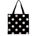 Zipper Grocery Tote Bag 