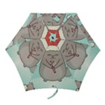 Christmas Chinchilla Mini Folding Umbrella