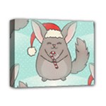 Christmas Chinchilla Deluxe Canvas 14  x 11  (Stretched)