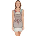 Christmas Chinchilla Bodycon Dress