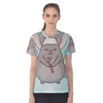 Christmas Chinchilla Women s Cotton Tee