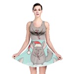 Christmas Chinchilla Reversible Skater Dress