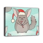 Christmas Chinchilla Canvas 10  x 8  (Stretched)