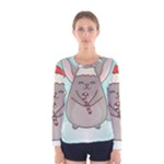 Christmas Chinchilla Women s Long Sleeve Tee