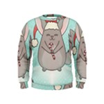 Christmas Chinchilla Kids  Sweatshirt