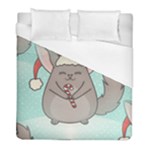 Christmas Chinchilla Duvet Cover (Full/ Double Size)