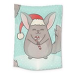 Christmas Chinchilla Medium Tapestry