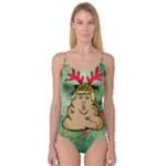 poop reindeer donald trump Camisole Leotard 