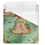 poop reindeer donald trump Duvet Cover (Queen Size)