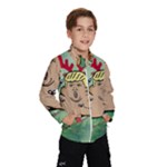 poop reindeer donald trump Wind Breaker (Kids)