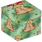 poop reindeer donald trump Storage Stool 12 