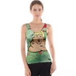 poop reindeer donald trump Tank Top